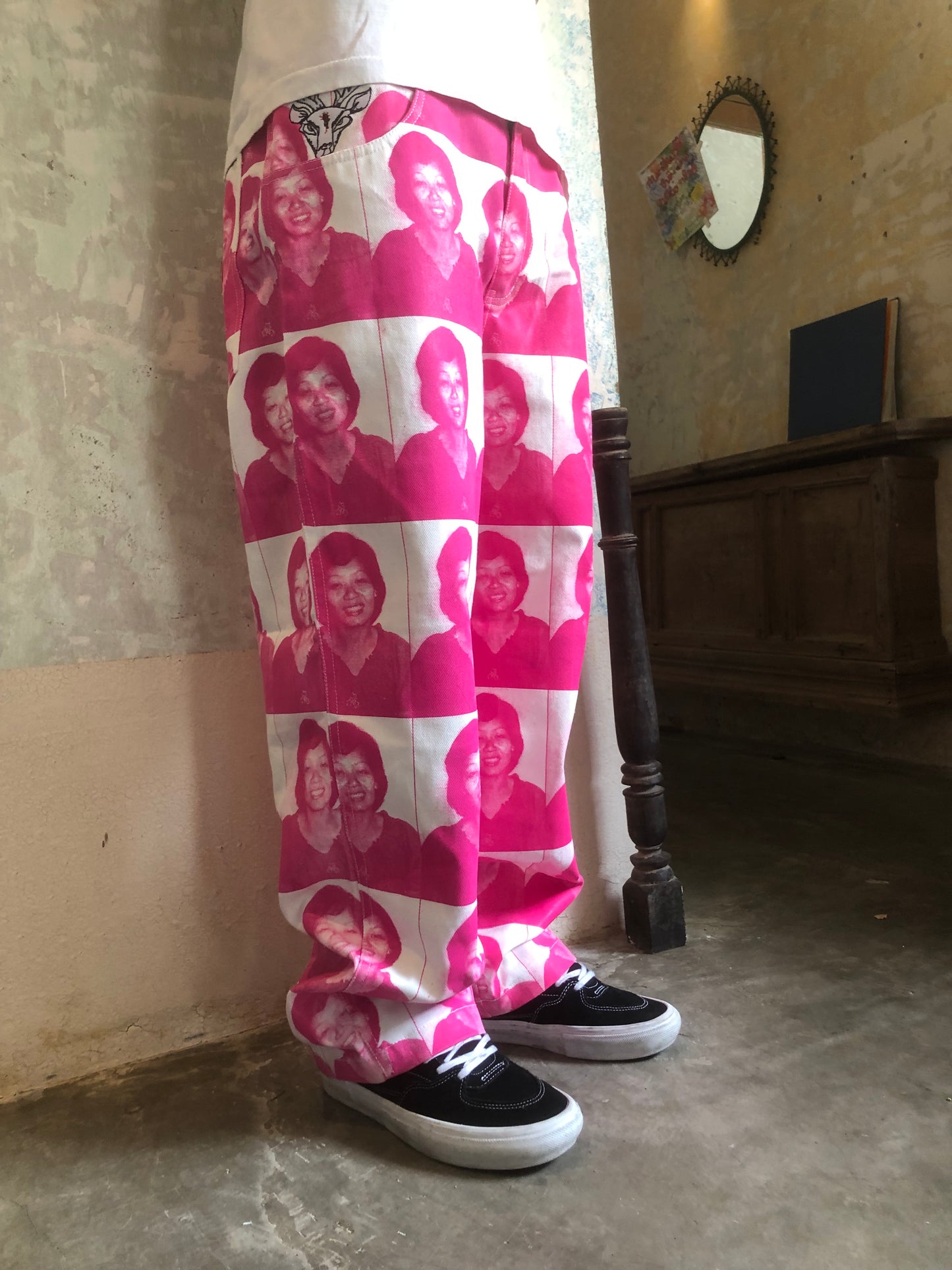 Pink Auntie Pants