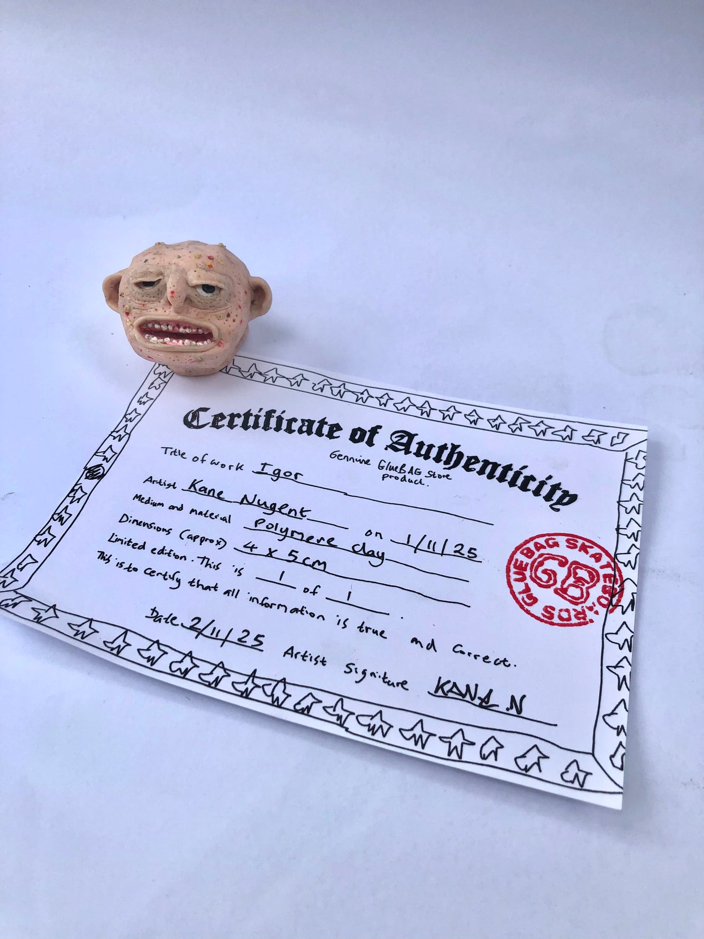 Igor mini sculpture