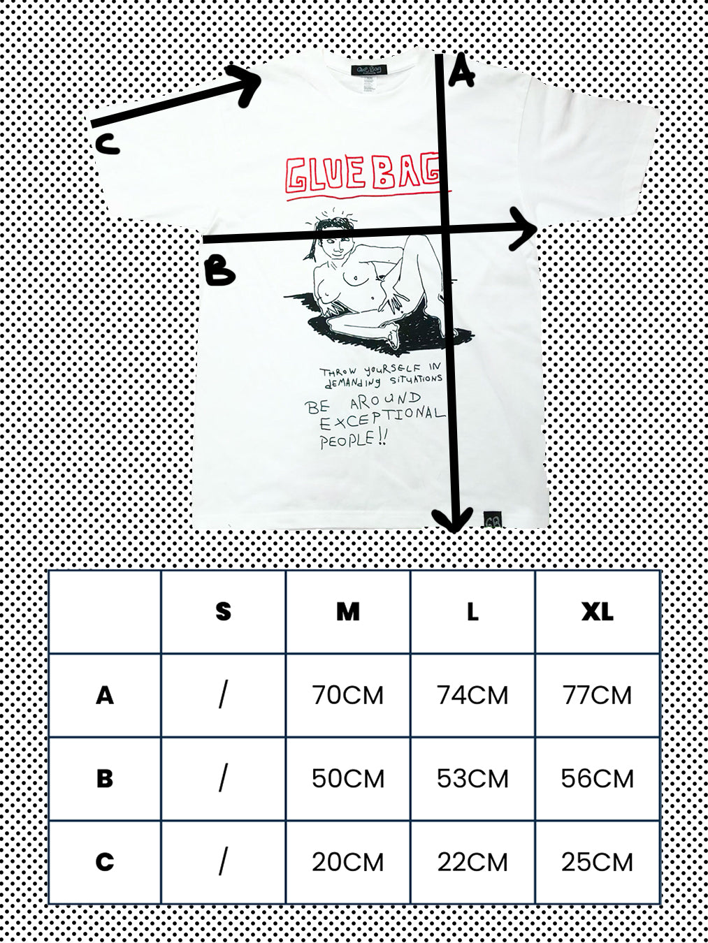 Glue Girl Tee Black