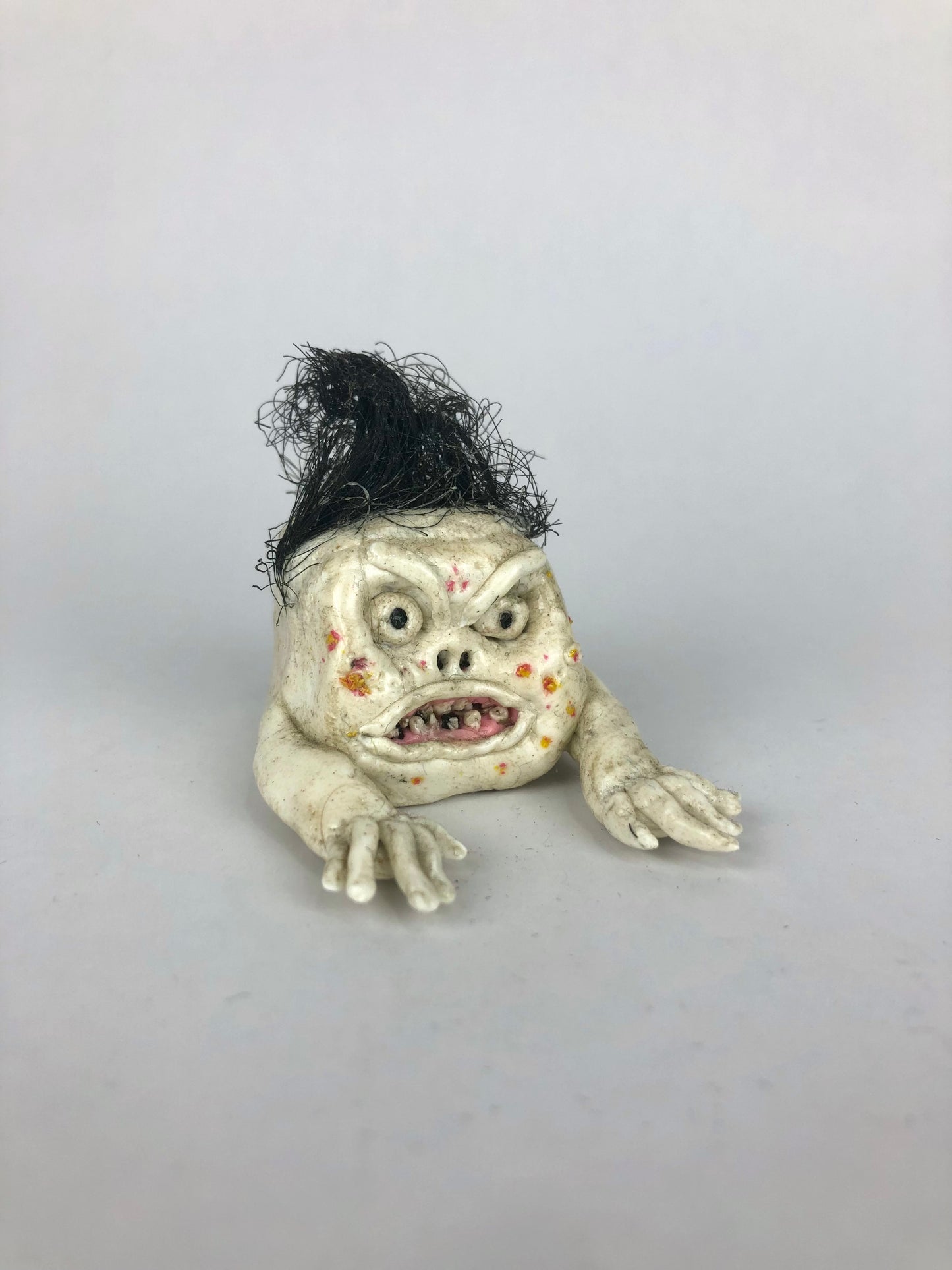 "Snowy Troll" mini sculpture