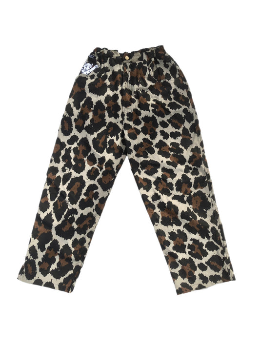 Loose fit Leopard Pants