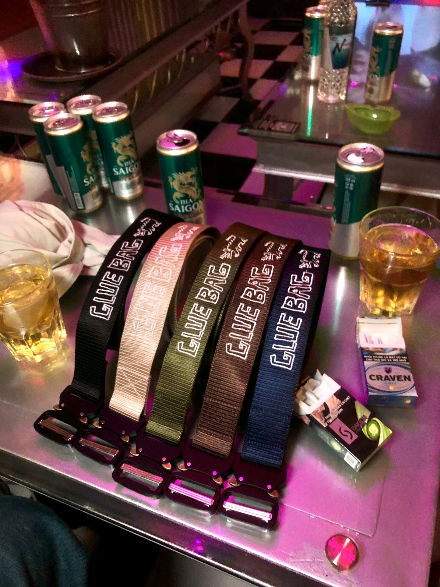 Military Click Belts