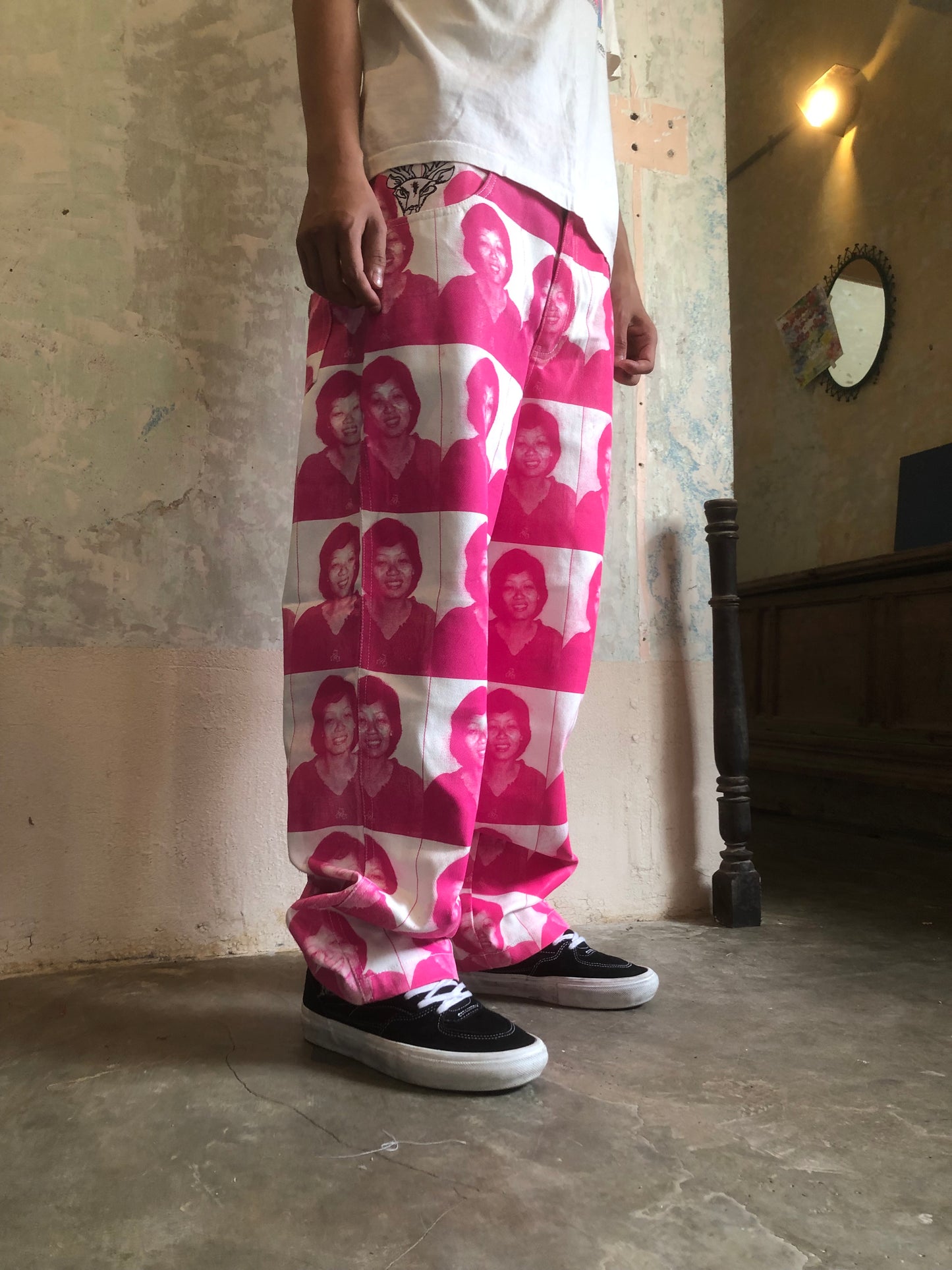 Pink Auntie Pants
