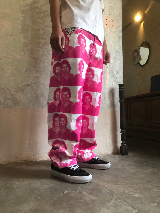 Pink Auntie Pants