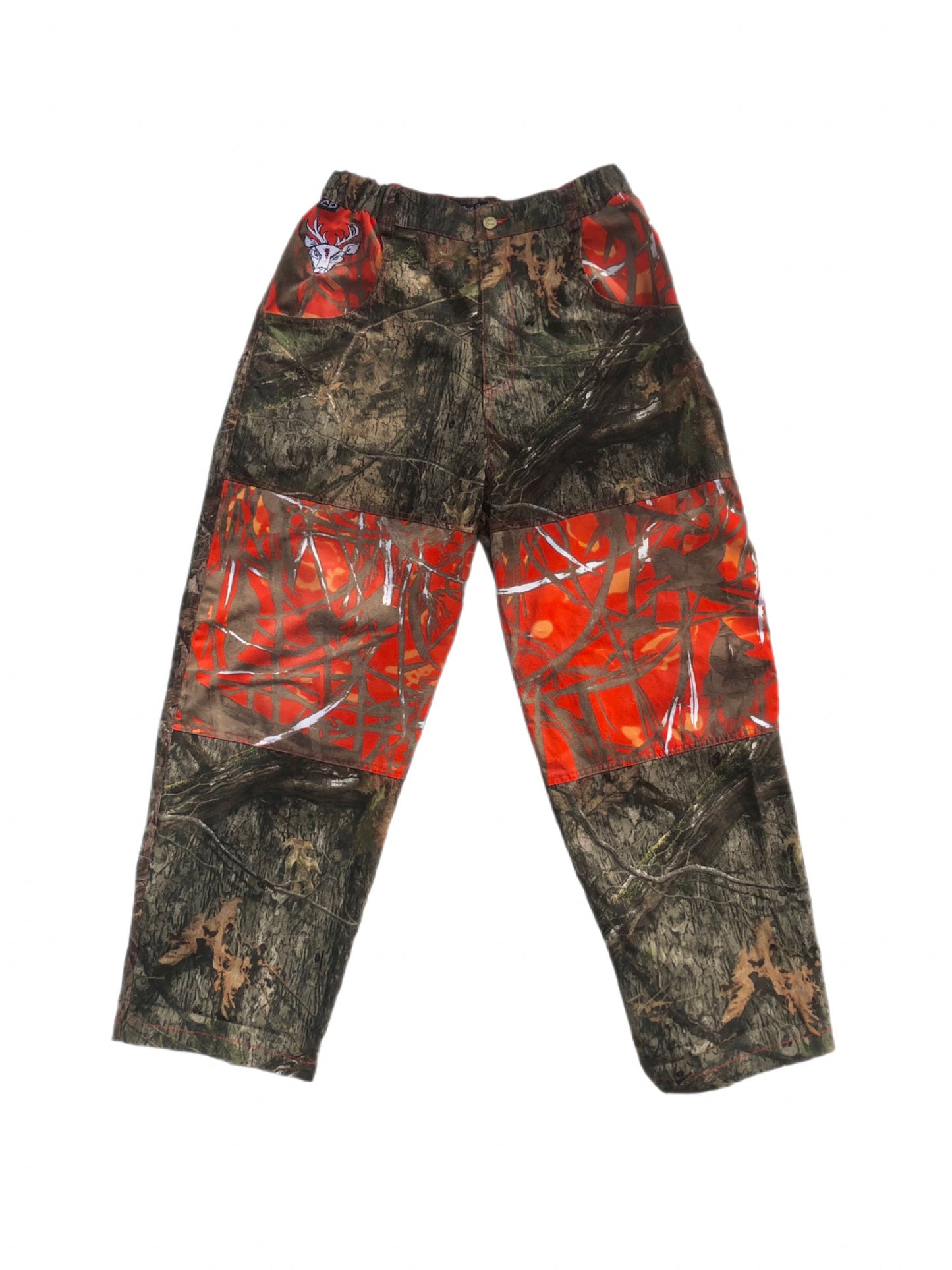 Double Knee Camo / Orange