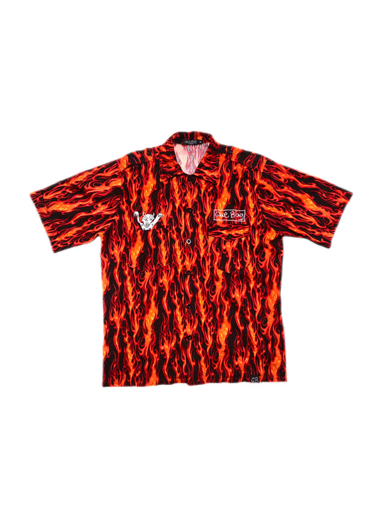 Blazing Devil Buttoned up Shirt