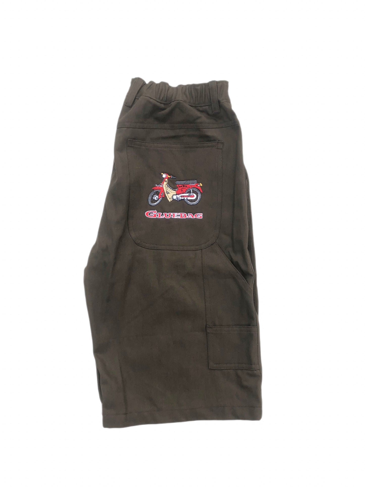 Honda Cub Dark Brown Shorts