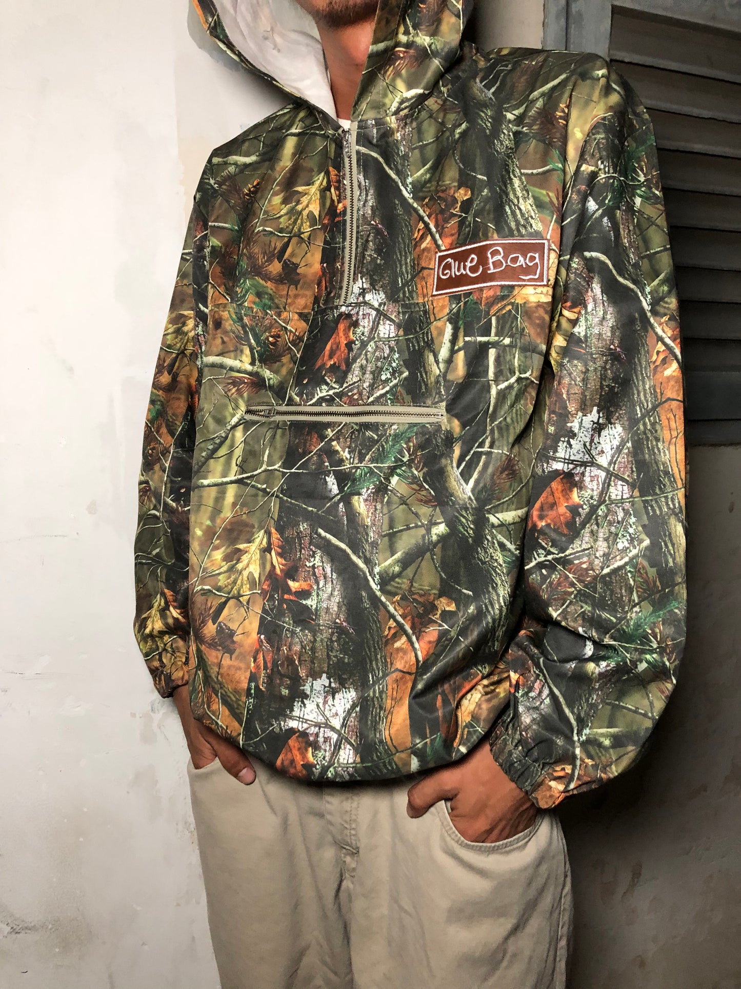 Camo Windbreaker