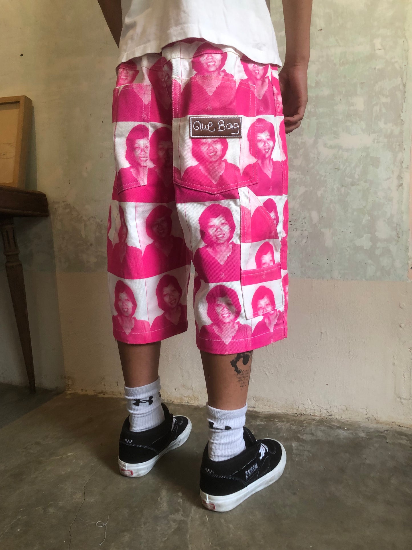 Pink Auntie Shorts