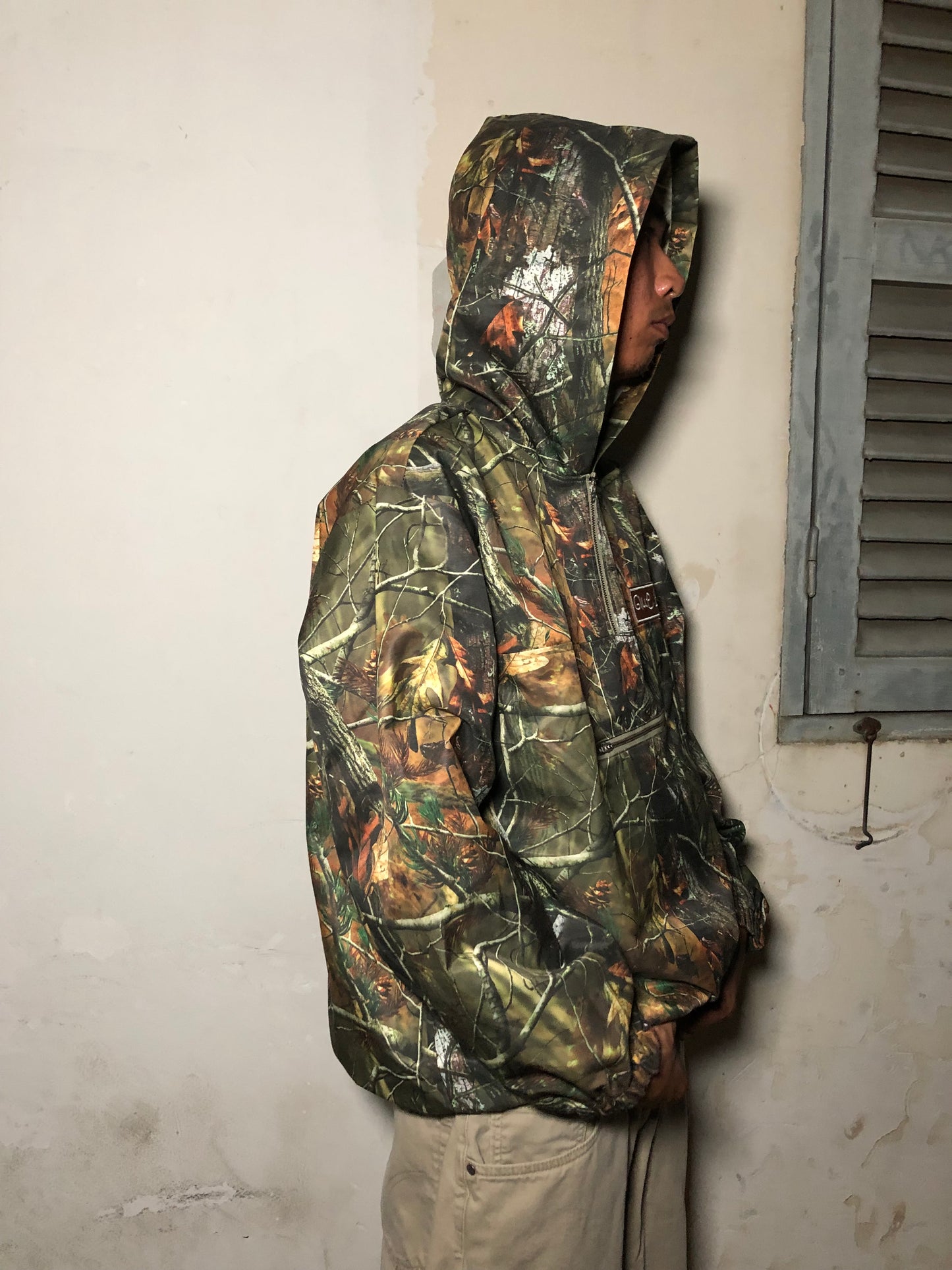 Camo Windbreaker