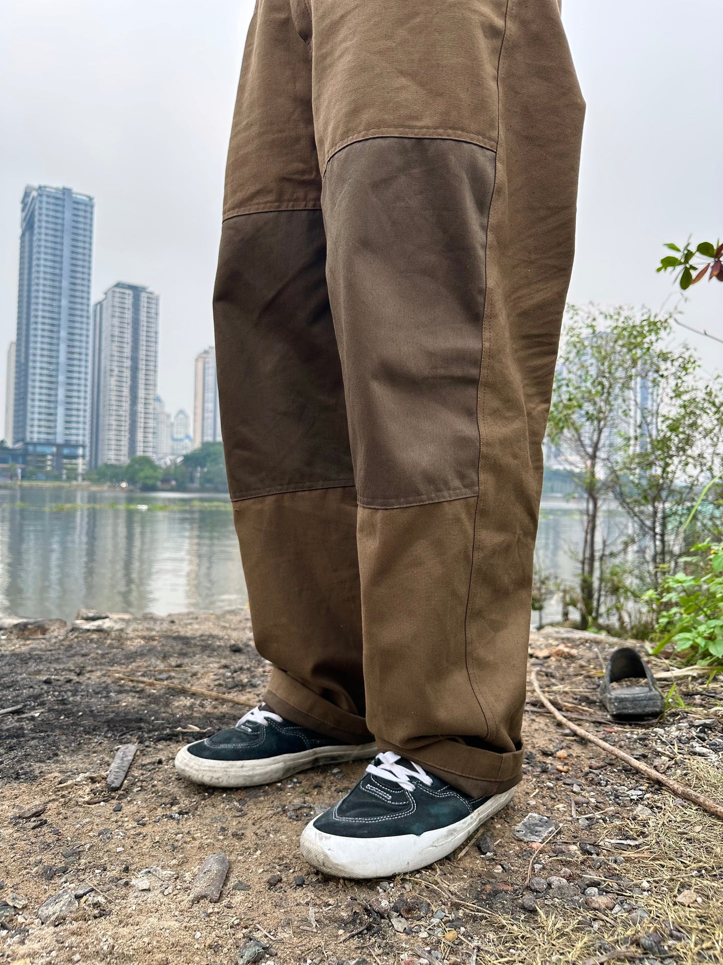 Double Knee Brown