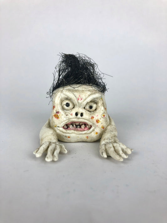 "Snowy Troll" mini sculpture